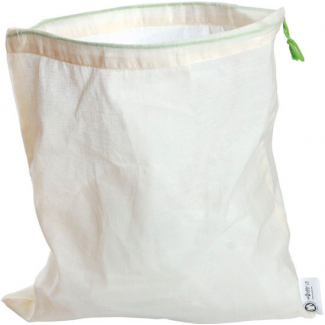 Organic cotton reusable produce bag