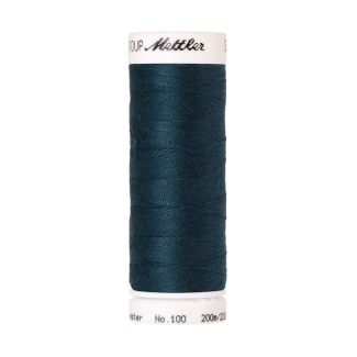 Fil polyester Mettler 200m Couleur n°0485 Bleu Tartan