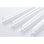 Glass drinking straws Straight (6 straws) with cleaning brush