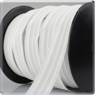 Waistband Elastic White 20mm (25m roll)