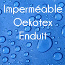 PUL tissu imperméable à coudre souple et respirant certifié Oekotex - Ar  Brinic